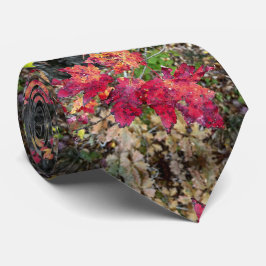 Nackenband/Herbstblatt Krawatte