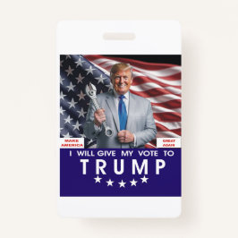 Nackenbandkarte Ausweis