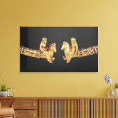 Nackenring in Form von Scythian-Pferden Leinwanddruck (Insitu (Wohnzimmer))