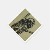 Nackenservietten. Serviette (Ecke)