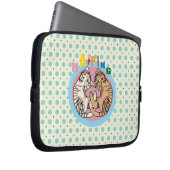 Nackkatze Laptopschutzhülle (Vorne Rechts)