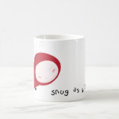 "Nackt als Bug"-Ladybird Kaffeetasse (Mittel)