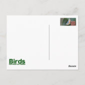 Nackt auf Feeder Postkarte (Rückseite)