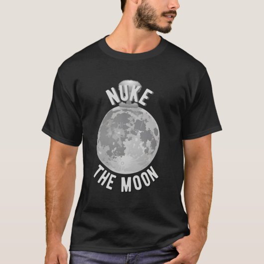 Nackt der Mond T-Shirt (Vorderseite)