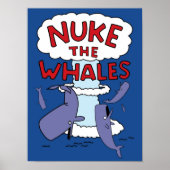 Nackt die Wale Poster (Vorne)