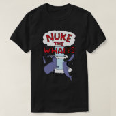 Nackt die Wale T-Shirt (Design vorne)