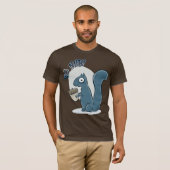 Nackt! Eichhörnchen-T - Shirt (Vorne ganz)