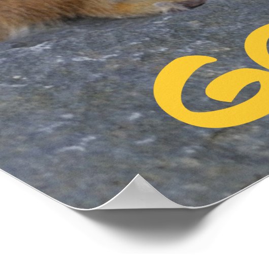 Nackt! Poster (Ecke)