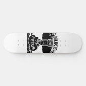 Nackte das Fötus Skateboard (Horizontal)