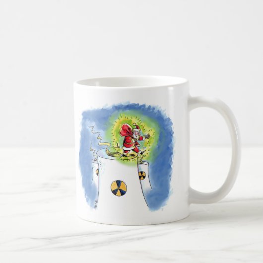 Nackte Santa Claus links Tasse (Rechts)