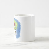 Nackte Santa Claus rechte Tasse (Mittel)