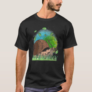 Nacktschnecke Gastropode Garten Tier Schnecke T-Shirt