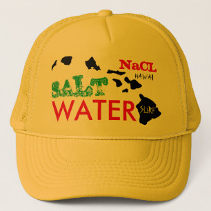 NaCL SALT WASSER SURF HAWAII Truckerkappe
