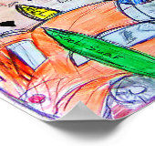 NaCL SURF HAWAII Poster (Ecke)