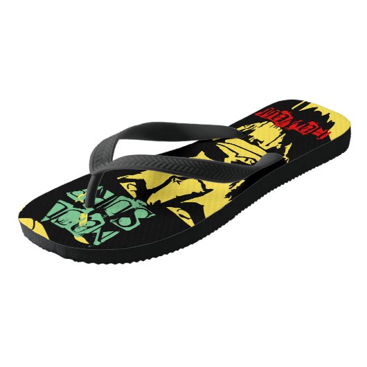 NaCL SURF HAWAII RASTA Badesandalen (Schrägansicht)