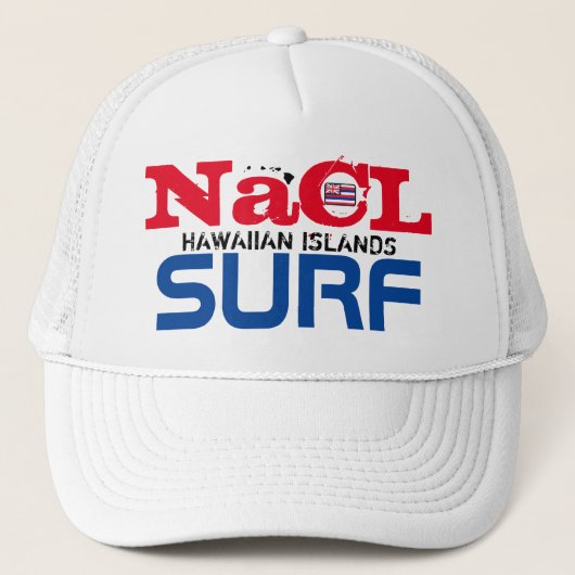 NaCL SURF HAWAII Truckerkappe (Vorderseite)