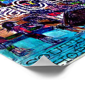NaCL SURF SÜDSHORE WAIKIKI Poster (Ecke)