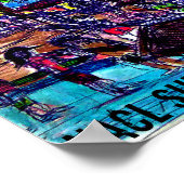 NaCL SURF SÜDSHORE WAIKIKI Poster (Ecke)
