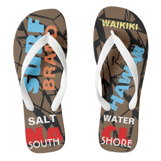 NaCL SURF WAIKIKI Badesandalen (Fußbett)