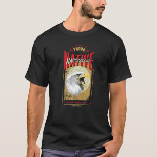 Nacogdoche Amerikanischer Ureinwohner Adler Geist T-Shirt