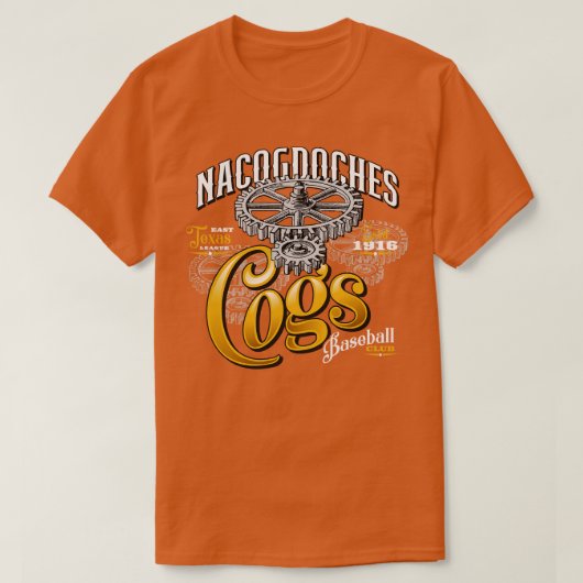 Nacogdoches Cogs T-Shirt (Design vorne)