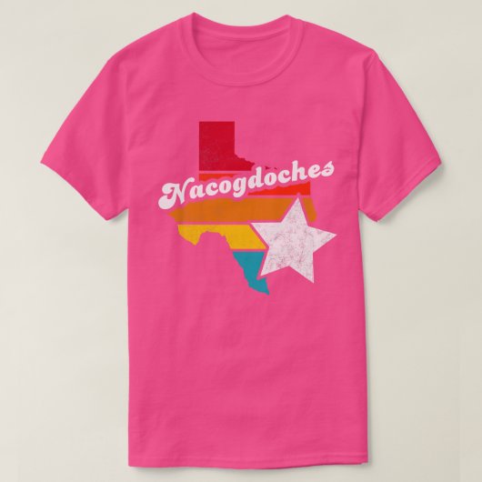 Nacogdoches Texas Vintag Distressed Souvenir 2 T-Shirt (Design vorne)
