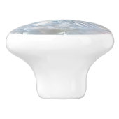 Nacre Pearl Pattern Keramikknauf (Seitenansicht)