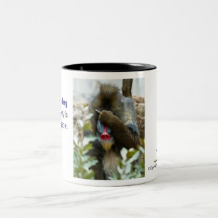 Nada-Affe #104 Zweifarbige Tasse