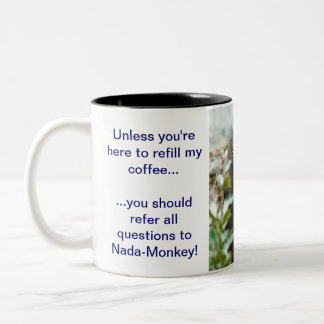 Nada-Affe #166 Zweifarbige Tasse