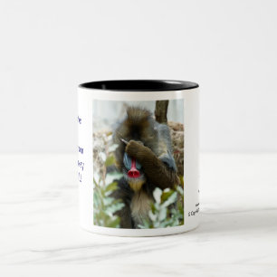 Nada-Affe #19 Zweifarbige Tasse