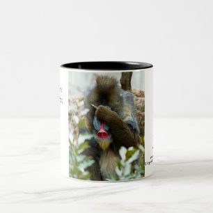 Nada-Affe #38 Zweifarbige Tasse