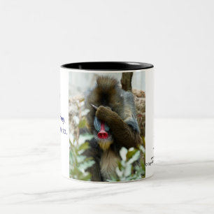 Nada-Affe #61 Zweifarbige Tasse