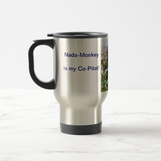 Nada-Affe #80 Reisebecher (Links)