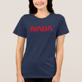 NADA Neurodiversity ADHD Autismus Selbstversorgung Tri-Blend Shirt (Vorderseite)