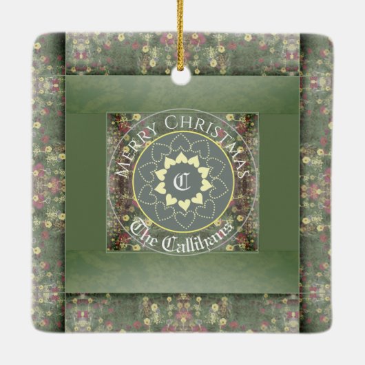 "Nada te turbe" San Teresa de Avila/Kundenfreundli Keramikornament (Rückseite)