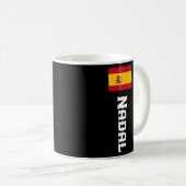 Nadal Nachname Spanien für Kaffeetasse (VorderseiteRechts)