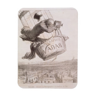 Nadar (1820-1910) Fotografie zum hei erhöhend Magnet