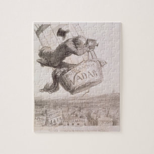 Nadar (1820-1910) Fotografie zum hei erhöhend Puzzle