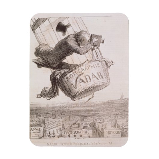 Nadar (1820-1910) hob die Fotografie auf den HI Magnet (Vertikal)