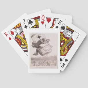 Nadar (1820-1910) hob die Fotografie auf den HI Spielkarten