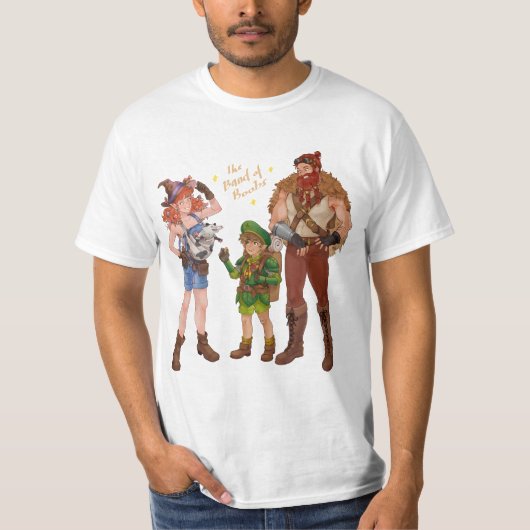 " Naddpod fanart D&D dungeons and dragons" T-Shirt (Vorderseite)