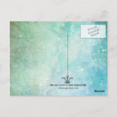 Nadel der Infusion Postkarte (Rückseite)