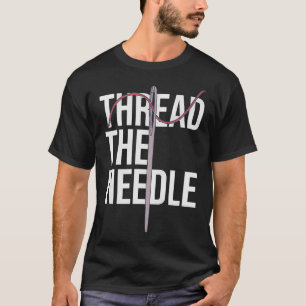 Nadel einfädeln - Nähwerkzeug T-Shirt