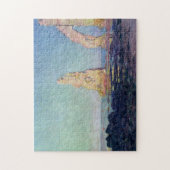Nadel Etretat Niedrig Tide Monet Frische Pasta mac Puzzle (Vertikal)