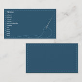 Nadel - Geschäft Visitenkarte (Vorne/Hinten)