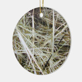 "Nadel im Heuhaufen" 2 VERSAH Verzierung mit Keramikornament (Links)