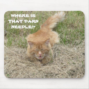 Nadel im Heuhaufen Mousepad