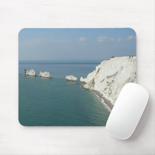 Nadel-Insel von Wight Großbritannien Mousepad (Mit Mouse)