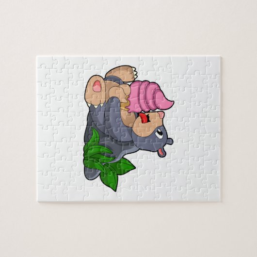 Nadel mit Waffeleis Puzzle (Horizontal)