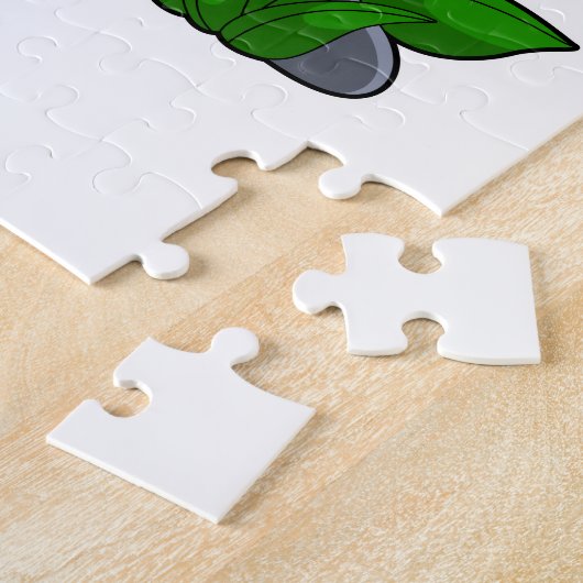 Nadel mit Waffeleis Puzzle (Seite)